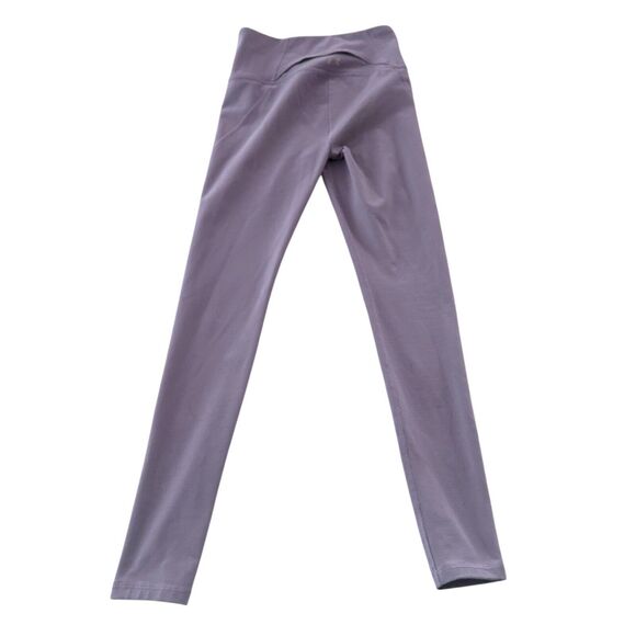 UNDER ARMOUR Leggings Women's Size XS Purple UA Ankle Pants Lilac Gym Run Yoga - Picture 4 of 5